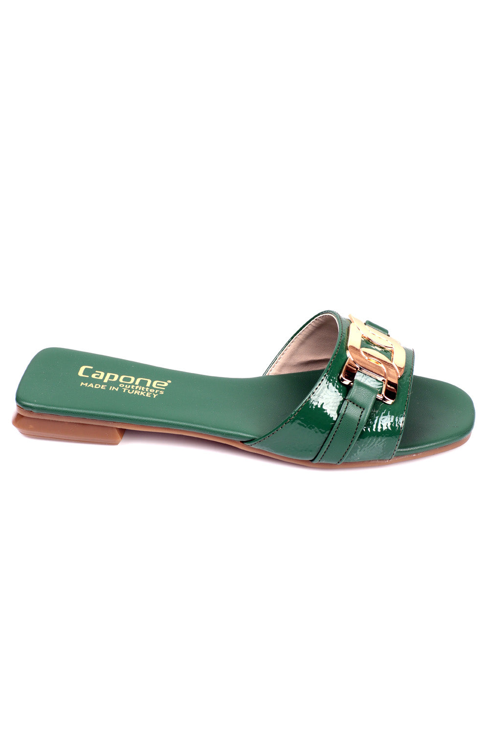 Capone sandale papuče 134-8452-KRR-01-0001 zelena