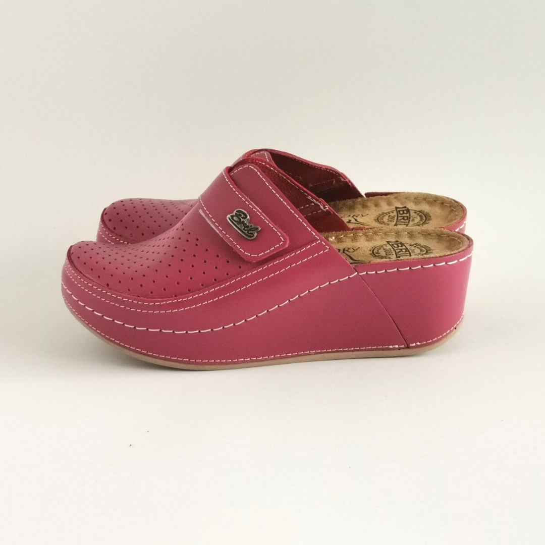 Bril High-cyclamen PUM105CIK, natural leather