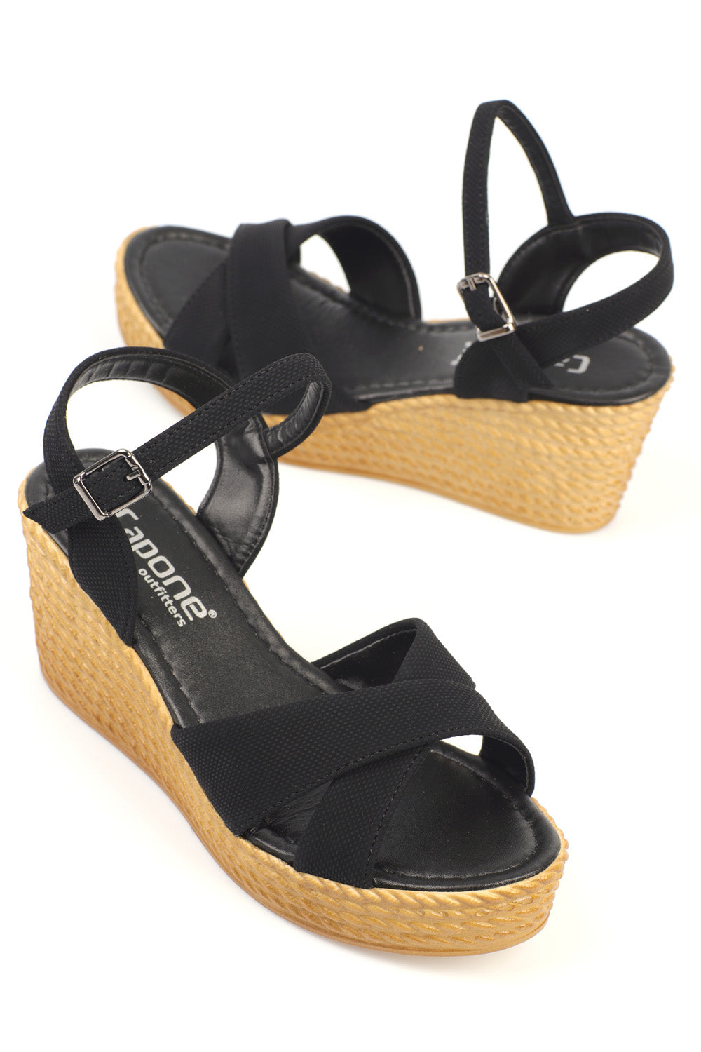 Capone sandale s punom petom 316-309-BSM-01-00001 crna