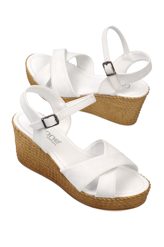 Capone sandale s punom petom 316-309-BSM-01-00001 bijele
