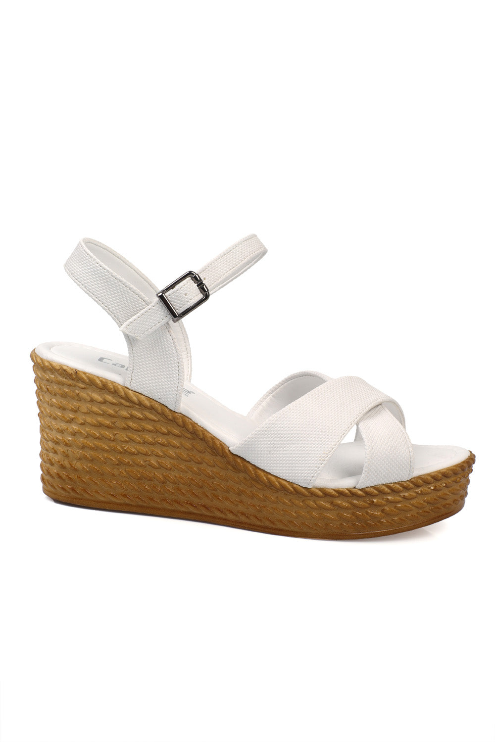 Capone sandale s punom petom 316-309-BSM-01-00001 bijele