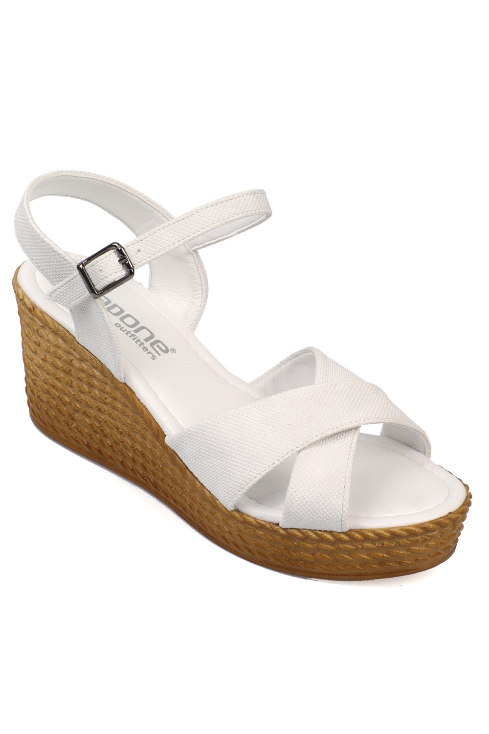 Capone sandale s punom petom 316-309-BSM-01-00001 bijele