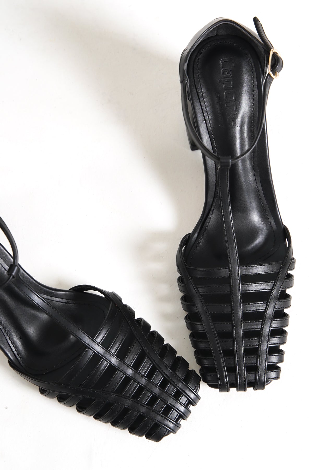 Capone Sandals High Heels 465-115-CIL-01-00001 Black