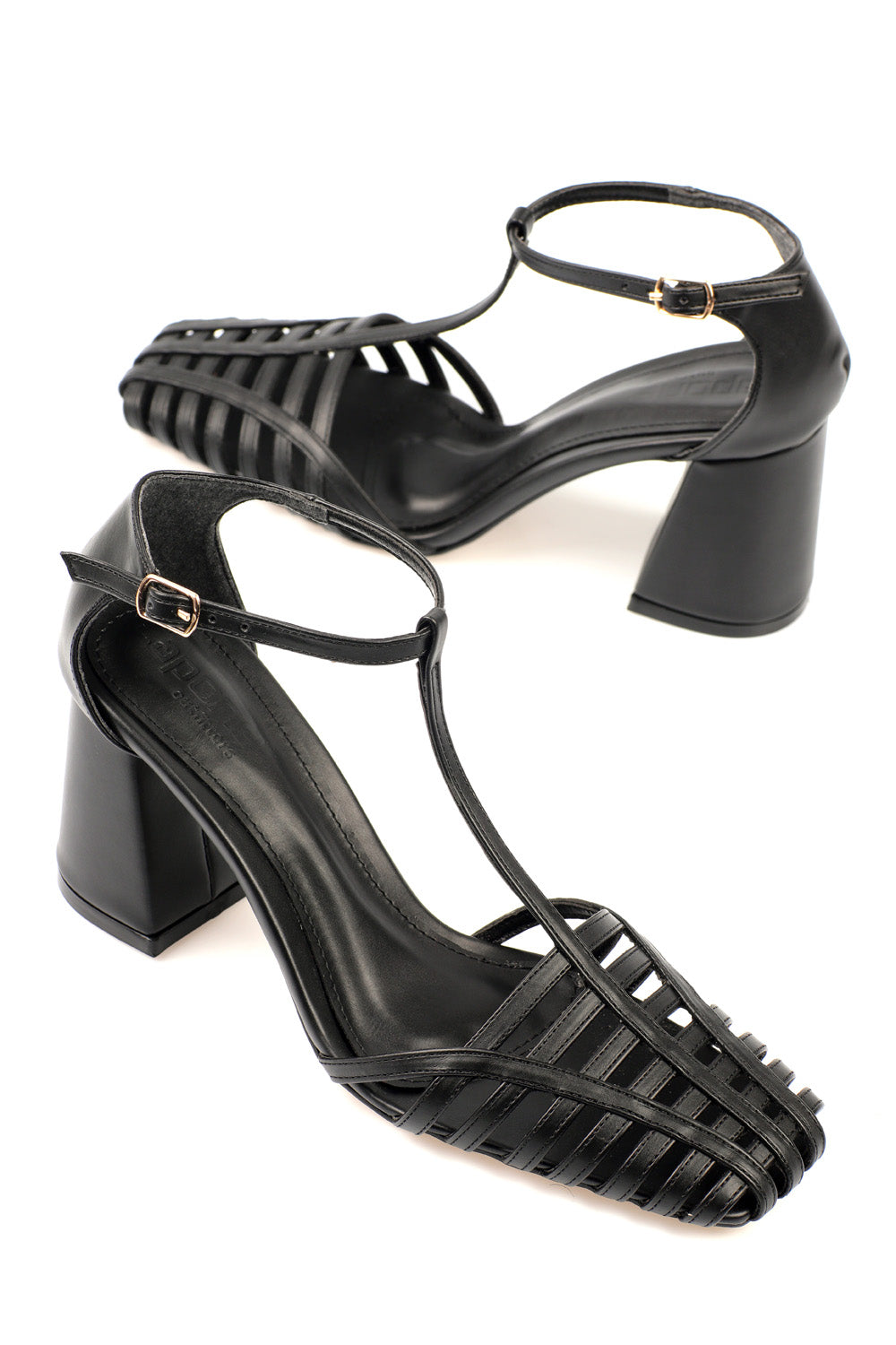 Capone Sandals High Heels 465-115-CIL-01-00001 Black