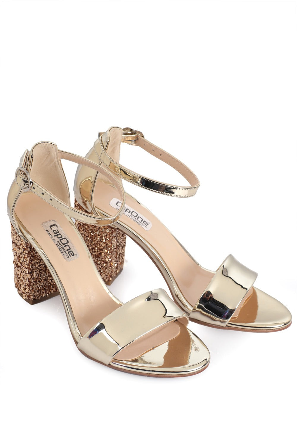 Capone sandale s petom 317-010-ETİ-12-00001 zlatne